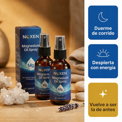 NOXEN™ | Magnesio en Spray para Dormir y Recuperar tu Energía