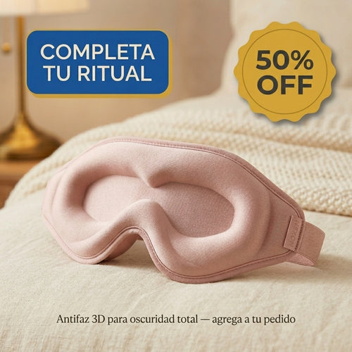 NOXEN Blackout — Antifaz 3D para dormir en oscuridad total