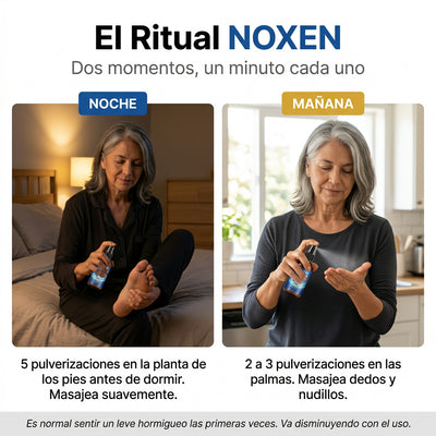 NOXEN™ | Spray de Magnesio para Dormir de Corrido
